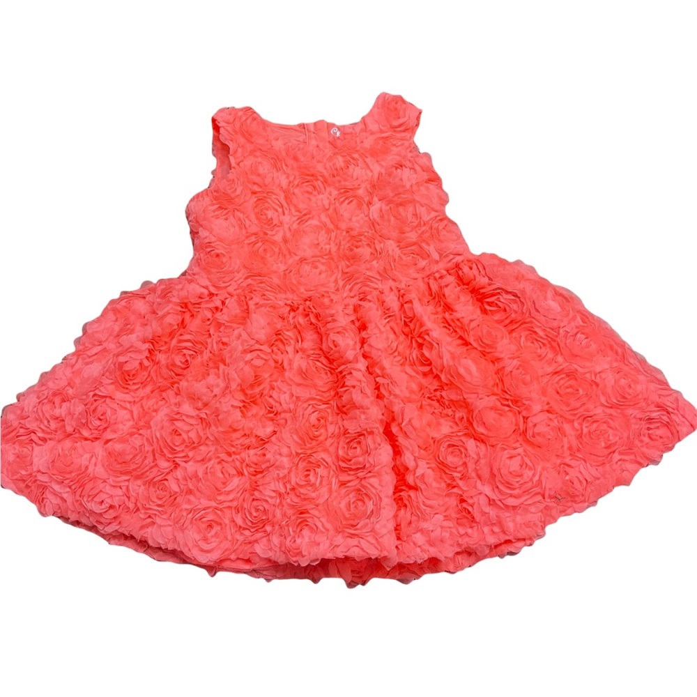 Cherokee Coral Floral Kids Formal Dress
